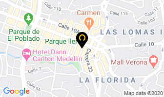 Mapa de Salazar Hermanos en Medellín