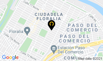 Mapa de Salazar Luis en Cali