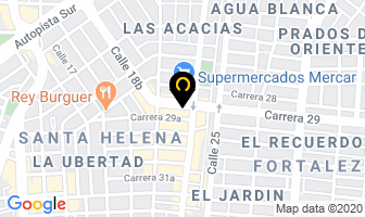 Mapa de Salchichería Cali en Cali