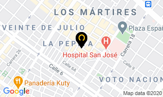 Mapa de Saleh Marivón en Bogotá D.C