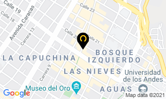 Mapa de Salerno Ltda. en Bogotá D.C