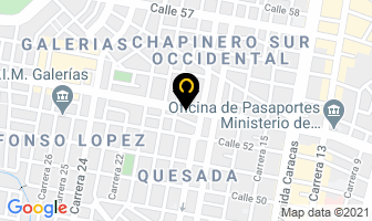Mapa de Salinas Sánchez Natalia Andrea en Bogotá D.C