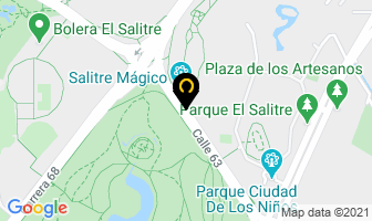 Mapa de Salitre Mágico en Bogotá D.C