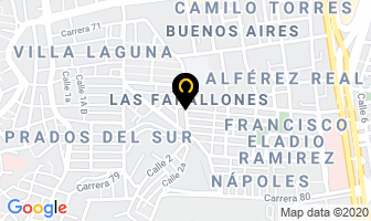Mapa de Salón De Belleza Alfa en Cali