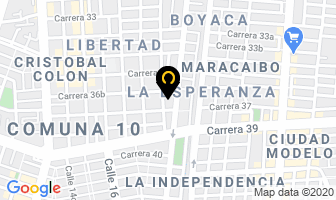 Mapa de Salón De Belleza El Palmar en Cali