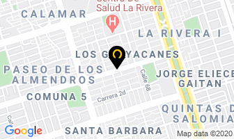 Mapa de Salon De Belleza Factor X Salon en Cali
