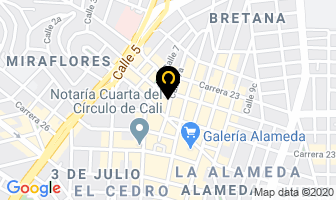Mapa de Salon De Eventos Los Amigos en Cali