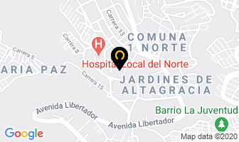 Mapa de Salón De Las Carnes en Bucaramanga