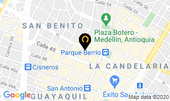 Mapa de Salón De Recepciones Rubymar en Medellín