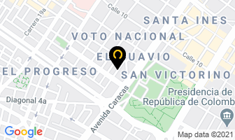 Mapa de Salon Del Automovil en Bogotá D.C