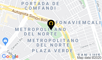Mapa de Salón Metropolitano en Cali