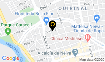 Mapa de Salón Uñas Creativas en Neiva