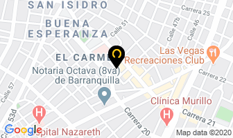 Mapa de Salones Para Eventos en Barranquilla