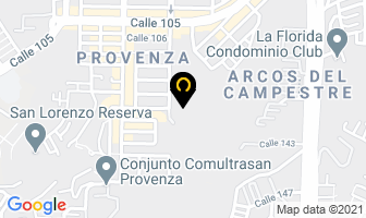 Mapa de Salsa Y Sabor en Bucaramanga