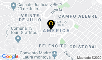 Mapa de Salsamentaria Citará en Medellín
