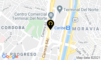 Mapa de Salsamentaria Coma Rico en Medellín