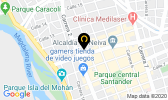 Mapa de Salsamentaria El Rey en Neiva