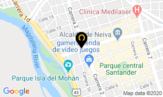 Mapa de Salsamentaria Guarvel en Neiva