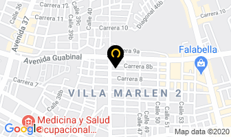 Mapa de Salsamentaria M & C en Ibagué