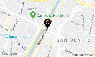 Mapa de Salsamentaria Nueva Luz en Medellín