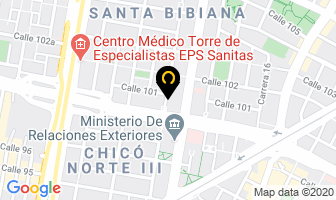 Mapa de Saltar Y Aprender Ltda. en Bogotá D.C