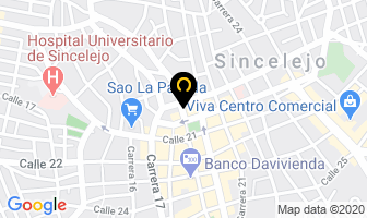 Mapa de Salud Vida E.p.s. S.a. en Sincelejo