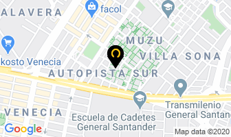 Mapa de Salud Vida Y Belleza en Bogotá D.C