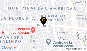 Mapa de Salud Y Vida Ltda. en Cali