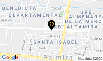 Mapa de Saludcoop en Palmira