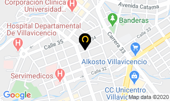 Mapa de Saludcoop E.p.s. en Villavicencio