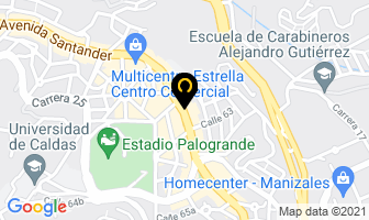 Mapa de Saludcoop E.p.s. en Manizales