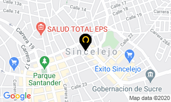 Mapa de Saludcoop E.p.s. en Sincelejo