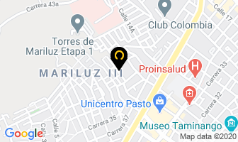 Mapa de Saludrogas Siglo Xxi en Pasto