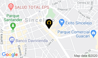 Mapa de Saluma Campestre Eventos en Sincelejo