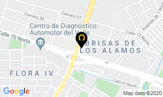Mapa de Sameco Ltda. en Cali