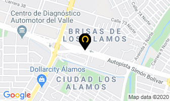 Mapa de Sameco Reencauche en Cali