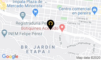 Mapa de Samo Automotriz Ssangyong en Pereira