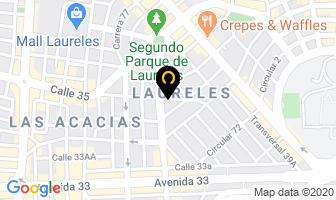 Mapa de Samsara Glass Vitrofusión en Medellín