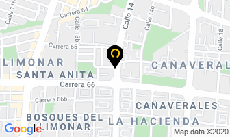 Mapa de San Carbón Parrillada en Cali