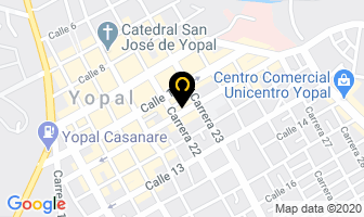 Mapa de San Diego Gourmet en Yopal