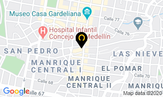 Mapa de San José Ips Ltda. en Medellín