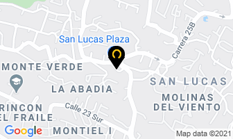 Mapa de San Lucas Plaza en Medellín