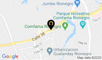 Mapa de San Nicolas Eventos en Rionegro