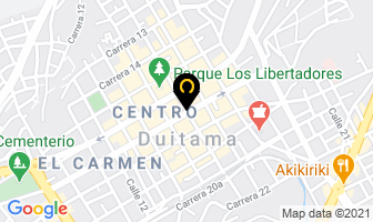 Mapa de San Pedro Mascotas en Duitama