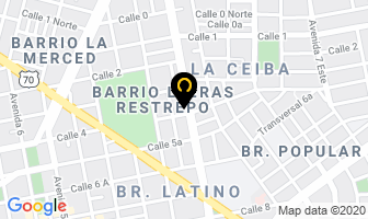 Mapa de San Valentin en Cúcuta