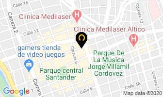 Mapa de San Valentin - Apapachos en Neiva