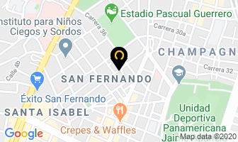 Mapa de Sanambiente Ltda. en Cali