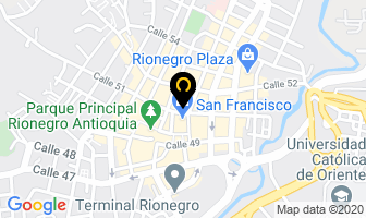 Mapa de Sanandresito 2 en Rionegro