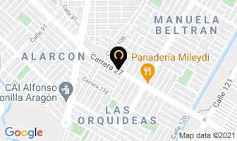 Mapa de Sánchez Bañol Sabulón en Cali