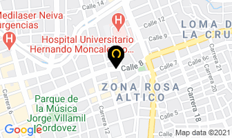 Mapa de Sánchez Buitrago Hernán en Neiva